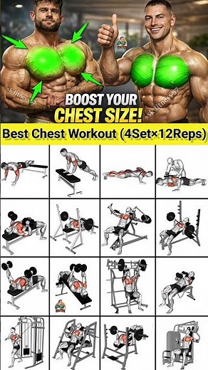 Day-30/most effective chest Exercise 🔥 #chest #motivation #bodybuilding