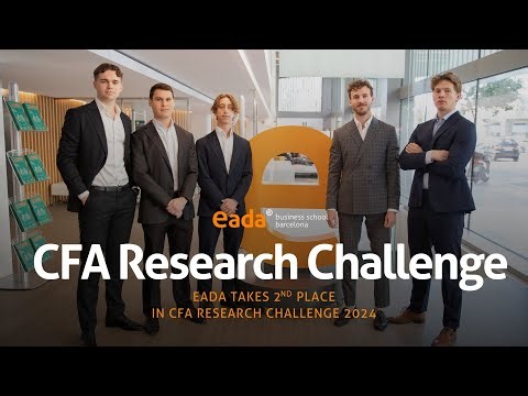 CFA Research Challenge 2024 | International Master in Finance | EADA Business School