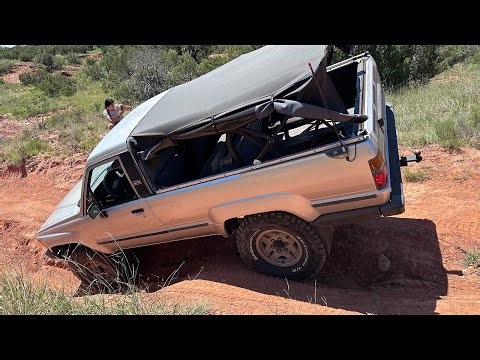 1989 4Runner OME 2" Lift Kit Install/ Right After Almost Tips Over At Palo Duro Canyon