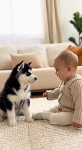 Husky Puppy Howls Baby Laughs #FBReels #ViralVideo #TrendingNow #ReelsDaily #ForYouOnFacebook #pets #animals #cute #dog #cat #puppy #kitten #rescuedog #rescuecat | Nurfthefrench Official