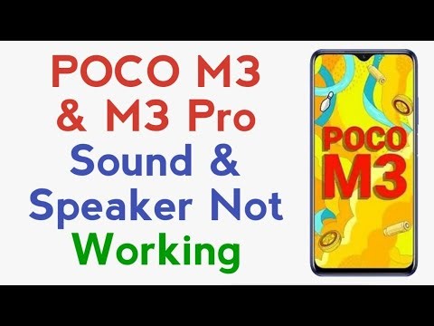 POCO M3 & M3 Pro Speaker And Sound Not Working Problem Solved