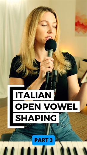 Singing With Open Vowels - Part 3 #singingexercises #vocalcoach #singingtechnique