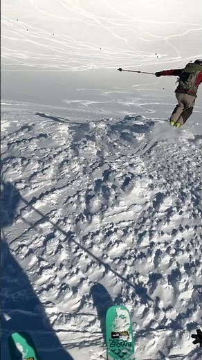 Skiing Into A Volcano Crater- Mt. Yotei
