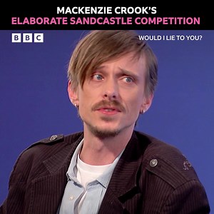 Mackenzie Crook claims he won the 'Pirates of the Caribbean sandcastle competition! | Would I Lie To You?