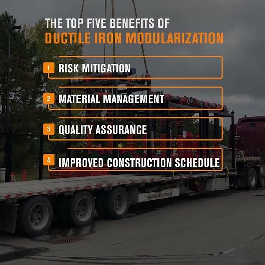 The Next Era of Constructability: Modular Ductile Iron Piping