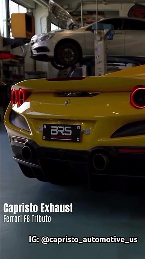 Ferrari F8 Tributo Comes to Life with Capristo Exhaust – Incredible Sound! | GSCN Videos 2025