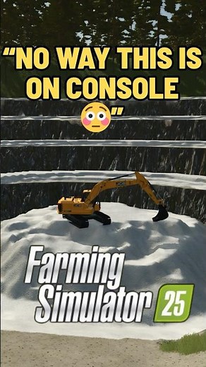 FS25’s NEW Console Mining Map Will BLOW Your Mind! #shorts #farmingsimulator25 #fs25