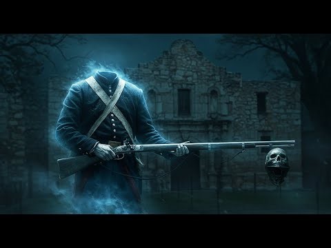 The Alamo | Texas’s Haunted Battlefield | Horror History for Sleep | With Rain Sound