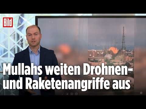 Hauptquartier der 5. US-Flotte schwer getroffen | BILD-Lagezentrum SPEZIAL