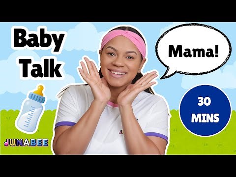 First Words for Babies | Baby Talk, Songs & Sign Language (30 Minutes)