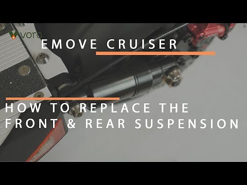 How to replace Your Emove Cruiser suspension