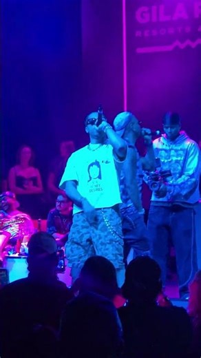 Trey Songz🎵 and Famous YouTuber hit the stage #vegas