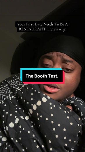 The Booth Test: Why Your First Date Needs to Be a Restaurant