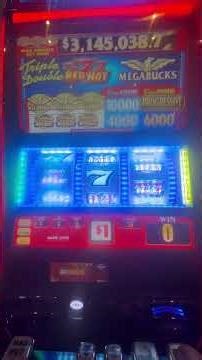 Trying to win it big on a Megabucks slot machine. #megabucks #slots #garciarivercasino