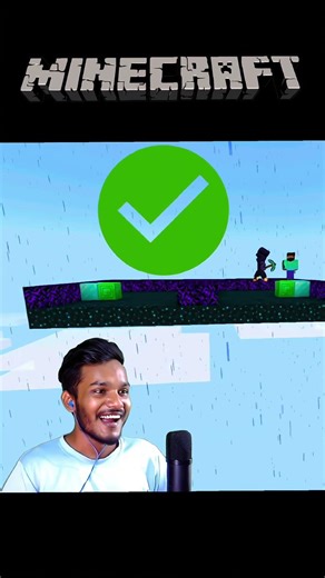 Minecraft Block Brake challenge 🤯🔥 #minecraft #minecraftshorts #shorts