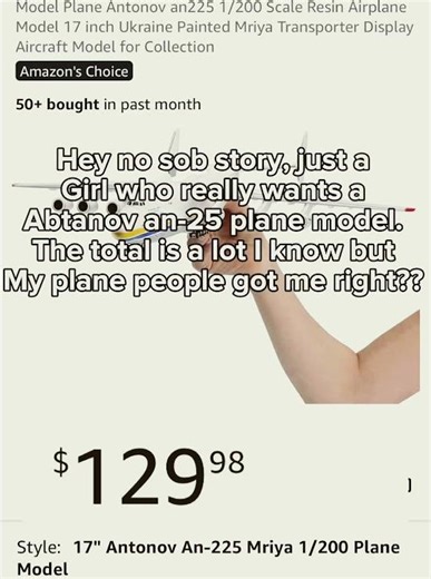 Antanov an-25 plane model