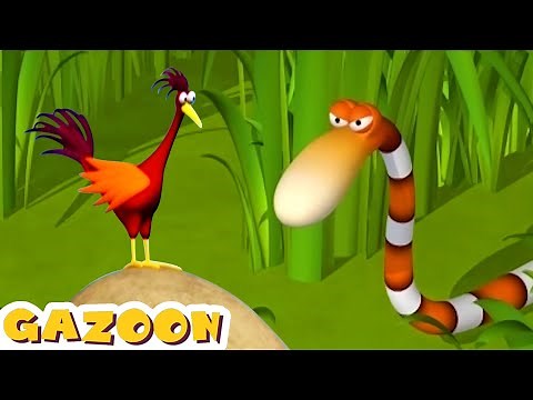 The Ultimate Snake Trap | Gazoon | Funny Animal Cartoons | HooplaKidz Tv