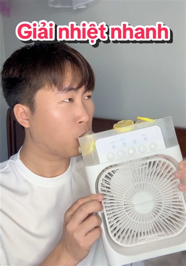 Giải nhiệt mùa hè với quạt phun sương