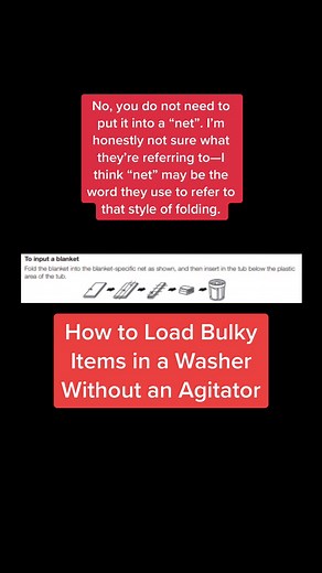 How to Load Bulky Items in a Washer Without an Agitator