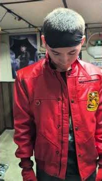 #cobrakai leather jacket replica from #karatekid #cosplay