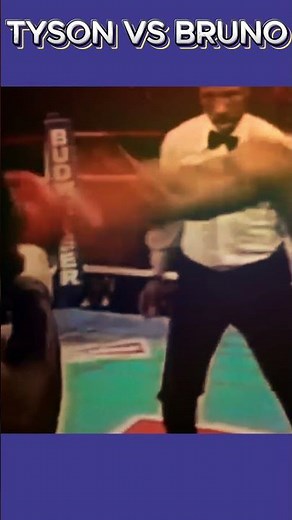 Tyson vs Bruno – One of the Best Heavyweight Battles