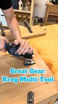 Great Gear: Kreg Oscillating Multi-Tool