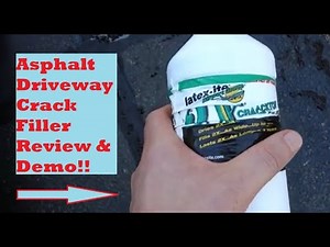 Latex-ite Asphalt Crack Filler Review: Does This Blacktop Driveway Fix Really Work?