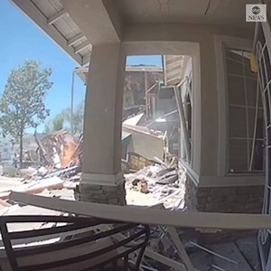 227K views · 1.3K reactions | Dramatic doorbell camera video captures the moment a Southern California house explosion happened, killing one person and injuring 15 others. https://abcn.ws/32zDhjX | ABC News | Facebook
