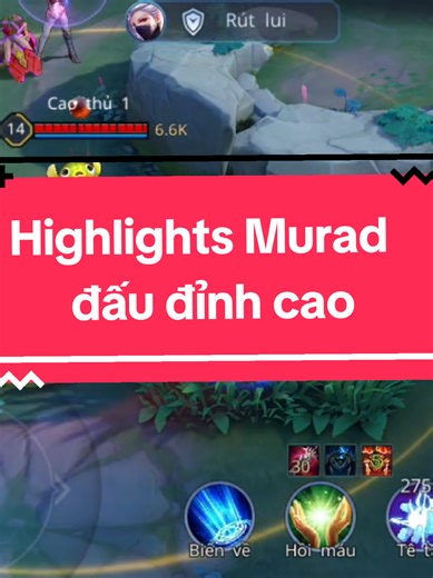 Highlights Murad đấu đỉnh cao mùa cũ - Pha xử lý đỉnh
