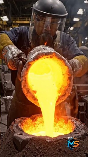 Molten Aluminum Sand Casting 🔥 | Amazing Foundry Process