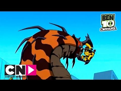 Ben 10 Omniverse | Armodrillo vs Slamworm | Cartoon Network