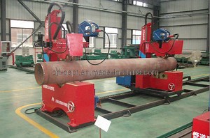 [Hot Item] Double Head Automatic Welding Machine for Pipe Spool Fabrication/ Pipe Welding Machine (GMAW SAW)