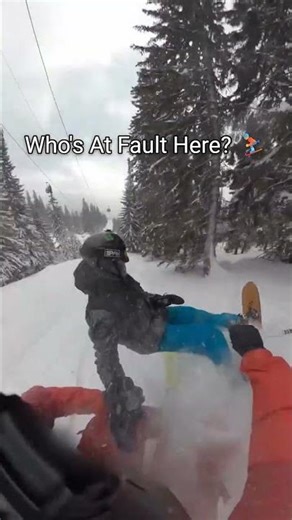 ❄️🚫 Poor decisions on the slopes can seriously hurt others.