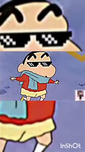 Shin-chan Thug life moment's #shorts Shin-chan and you 😋