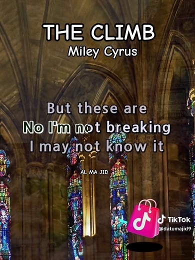 Miley Cyrus Karaoke: The Climb with Lyrics