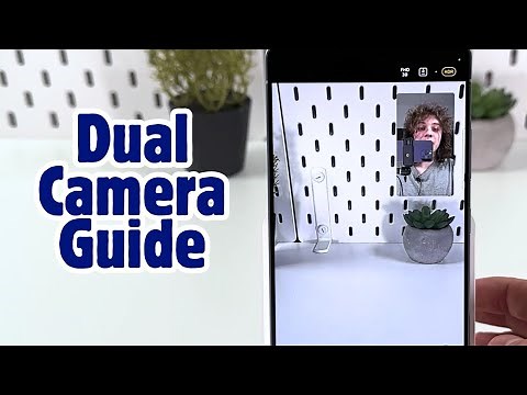 Samsung Galaxy S25 Ultra Guide - How to Use Dual Recording (Record Video with Both Cameras)