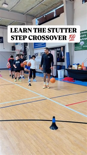 LEARN THE STUTTER STEP CROSSOVER 💯