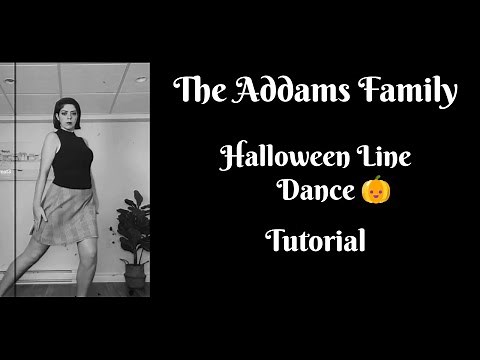 Halloween Line Dance: The Addams Family | Tutorial
