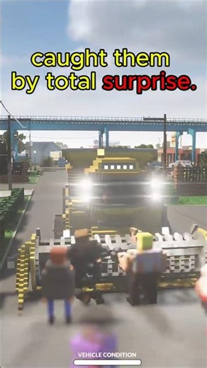 STEVE FOUND A GIANT CRANE! 🏗️💥 (Everything Destroyed) #gaming #minecraft #minecraftmemes