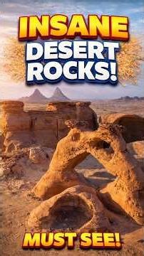 This Impossible Rock Formation Will Shock You 😱 | Hidden Desert Wonder