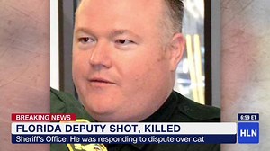 Over a cat? Florida police officer has died of his injuries after being shot while responding to a spat between neighbors. | HLN