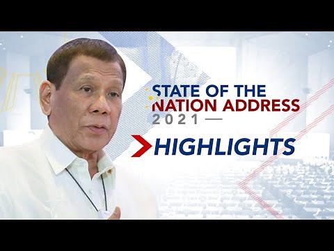 SONA 2021 HIGHLIGHTS: Ang Huling Ulat ni Pangulong Rodrigo Duterte sa Bayan