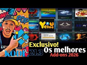 🔥 Kodi 21.3 (2026): Os Melhores Add-ons Oficiais + Tutorial de Instalação Passo a Passo 📥