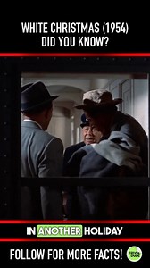 A super cool connection between these two classic holiday movies! #whitechristmas #whitechristmas1954 #whitechristmasmovie #whitexmas #michaelcurtiz #irvingberlin #bingcrosby #dannykaye #rosemaryclooney #veraellen #deanjagger #marywickes #christmasclassic #christmasmovie #christmasmovies #holidaymovies. #50smovie #50smovies #scottneumyer #didyouknowthis #didyouknowthat #movietrivia #triviadude | Scott Neumyer
