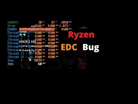 Ryzen 3800X EDC Bug | How To