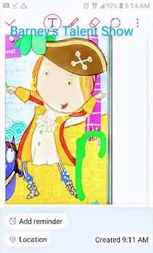 Happy Dancin Barney's Talent Show