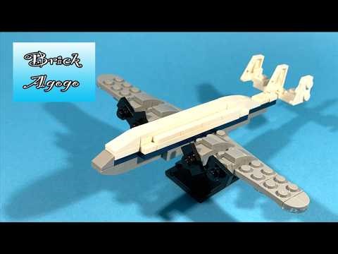Lego Super Constellation Air France livery - Lego Custom MOC
