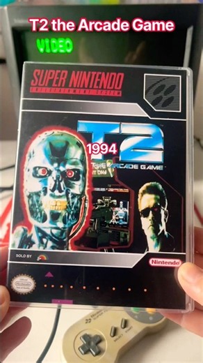 Terminator 2 The Arcade Game 1994 #snes #nintendo #retro #arcade #gaming