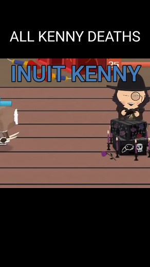 All Kenny Death Animations #southparkfandom #cartman #kenny #kennymccormick #inuitkenny #hermeskenny #mysterion #southparkclips