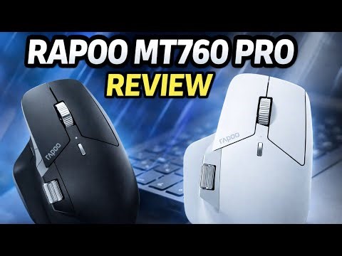 Rapoo MT760 Pro Wireless Mouse Review : Is this $59 budget mouse ACTUALLY good? 20% Discount